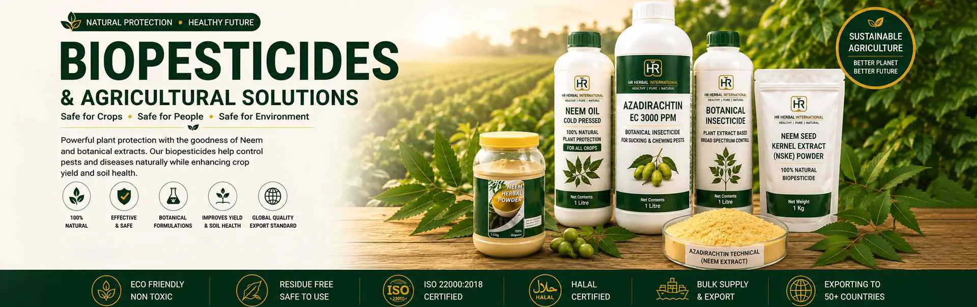 Biopesticides & Agricultural Solutions Manufacturers in Pakistan