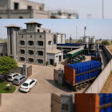Modern Manufacturing Facility with Advanced Production Unit