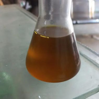 Neem Oil Extract in Erlenmeyer Flask
